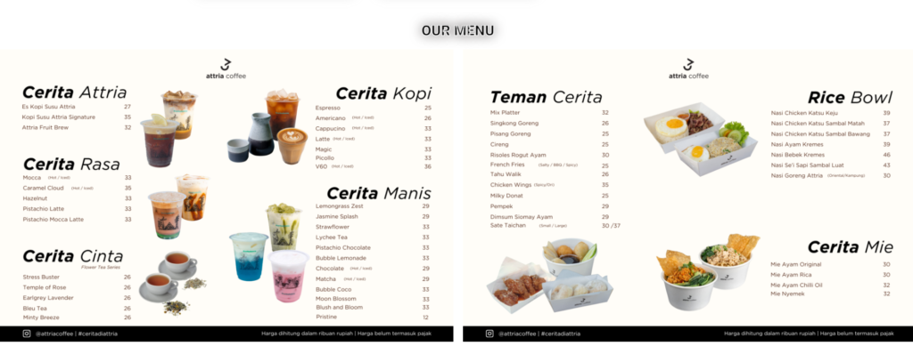 Menu Kopi Kekinian Favorit